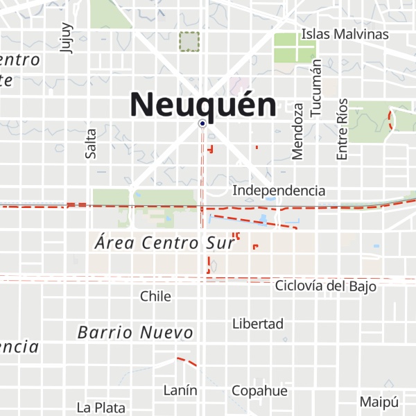Map of Turismo NQN