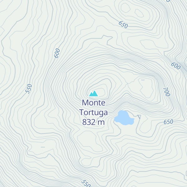 Map of Monte Tortuga