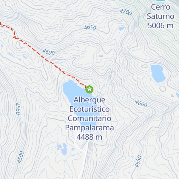 Map of Albergue Ecoturistico Comunitario Pampalarama