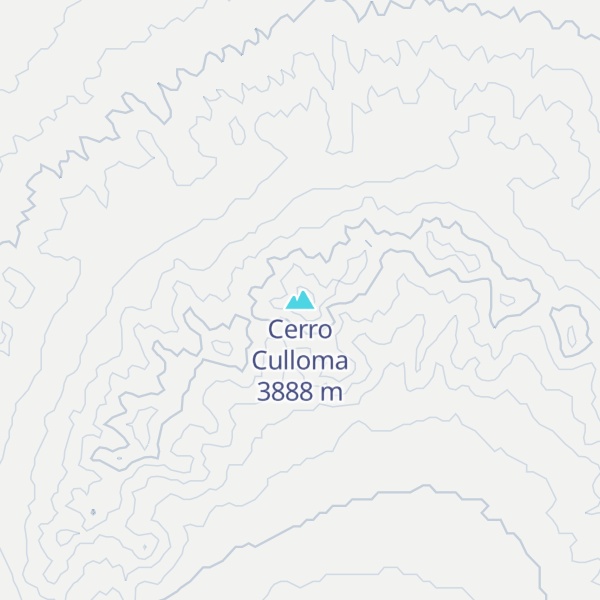Map of Cerro Culloma