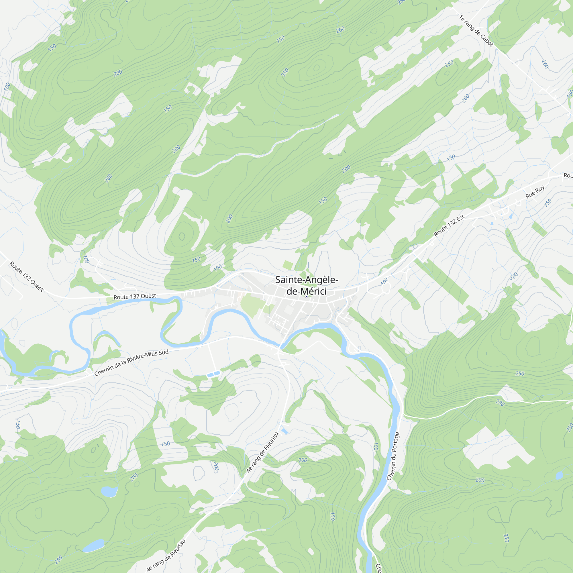 Gîte de la Villa map