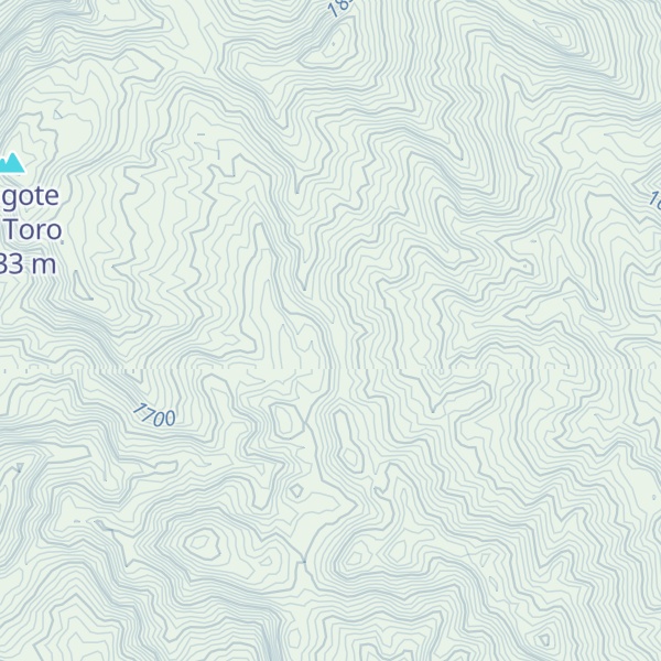 Map of Sierra de Valle Fértil