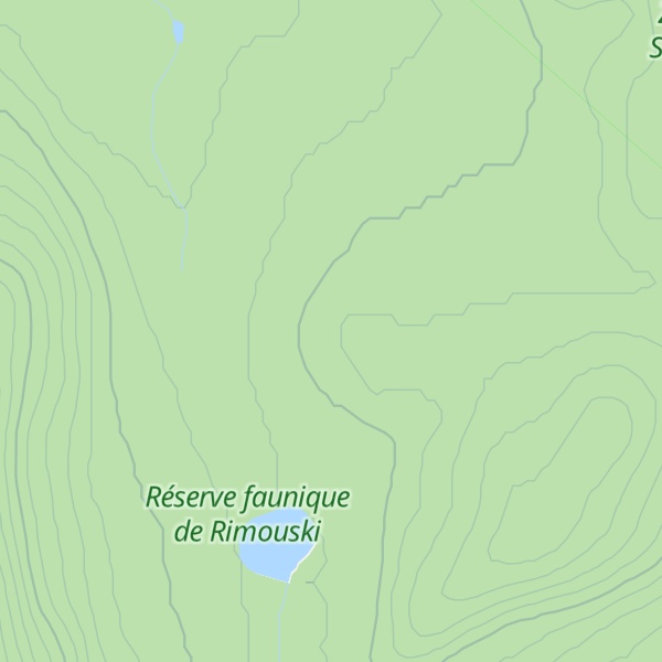 Map of Monts Notre-Dame