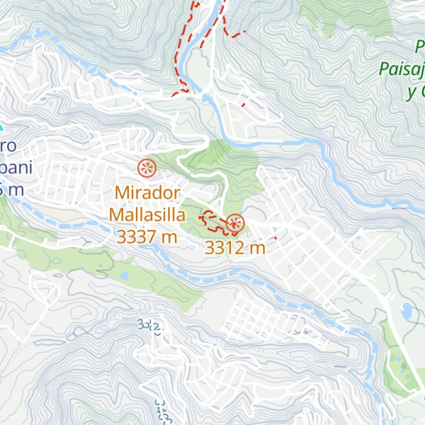 Map of Boletería