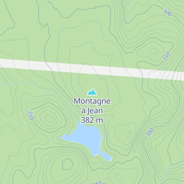 Map of Montagne à Jean