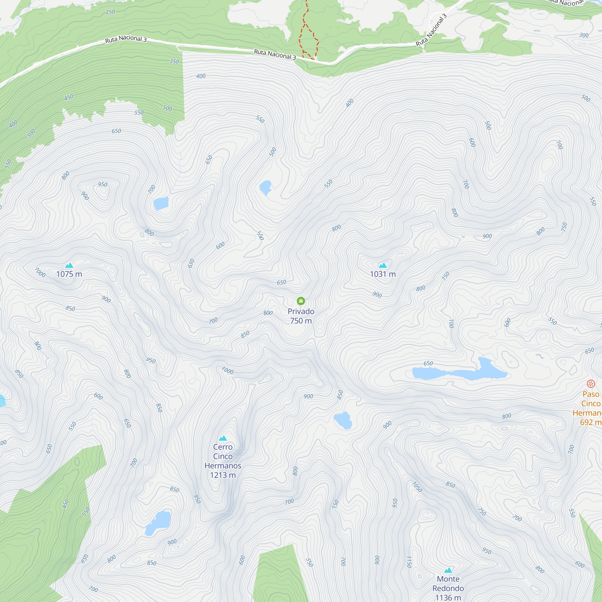 Privado map