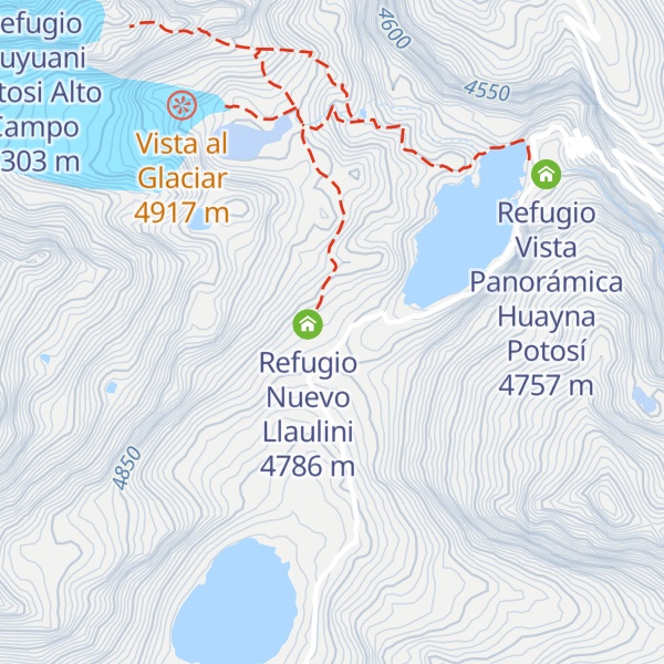 Map of Climbing South America