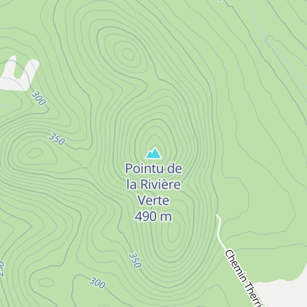 Map of Pointu de la Rivière Verte