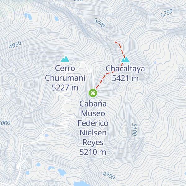 Map of Cabaña Museo Federico Nielsen Reyes
