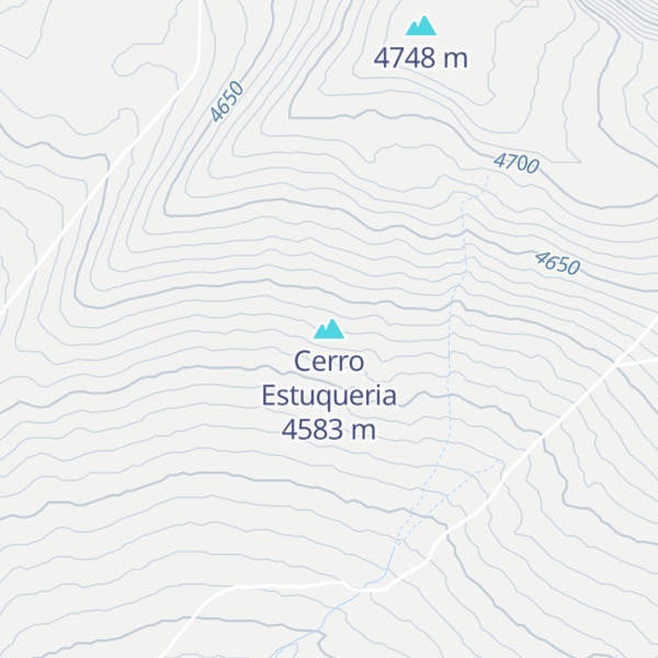Map of Cerro Estuqueria