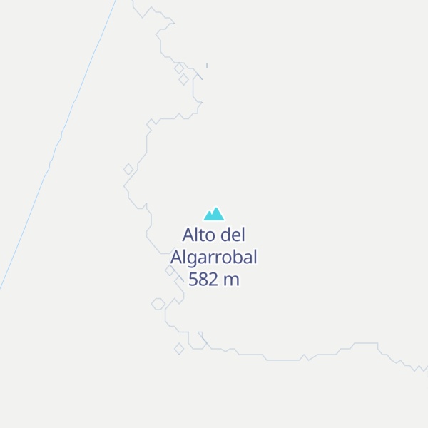 Map of Alto del Algarrobal