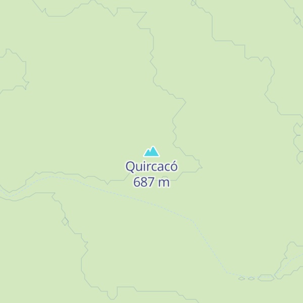 Map of Quircacó