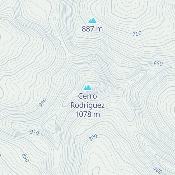 Map of Cerro Rodriguez
