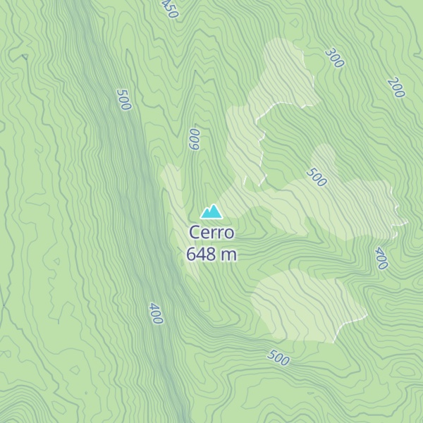Map of Cerro