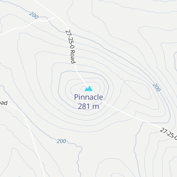 Map of Pinnacle