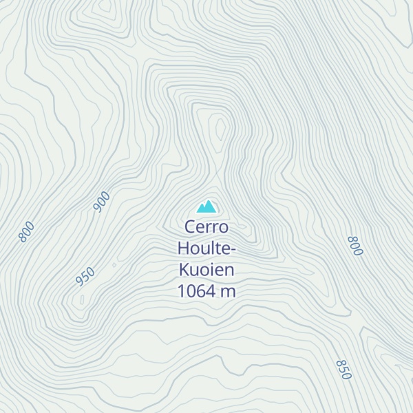 Map of Cerro Houlte-Kuoien