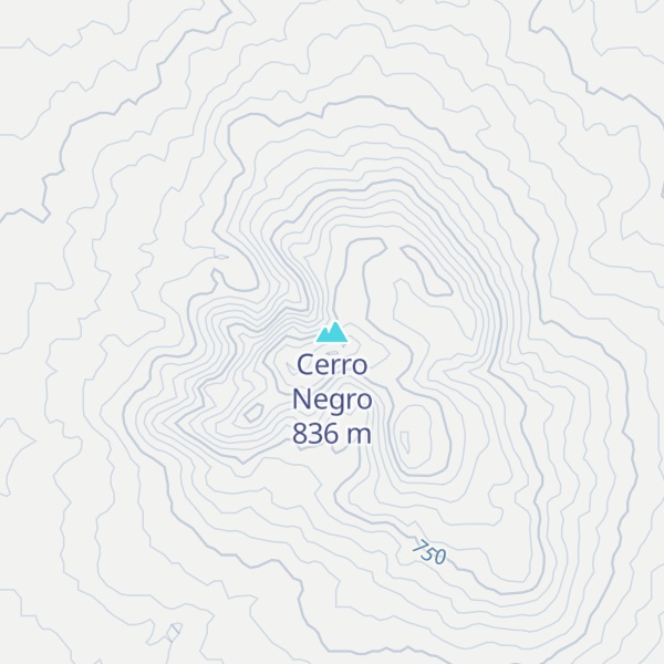 Map of Cerro Negro
