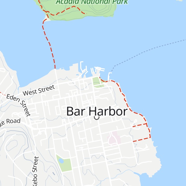 Map of Bar Harbor Chamber of Commerce