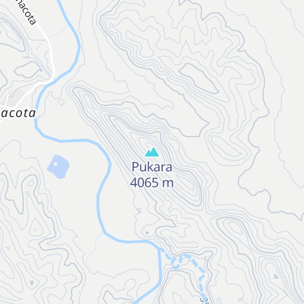 Map of Pukara