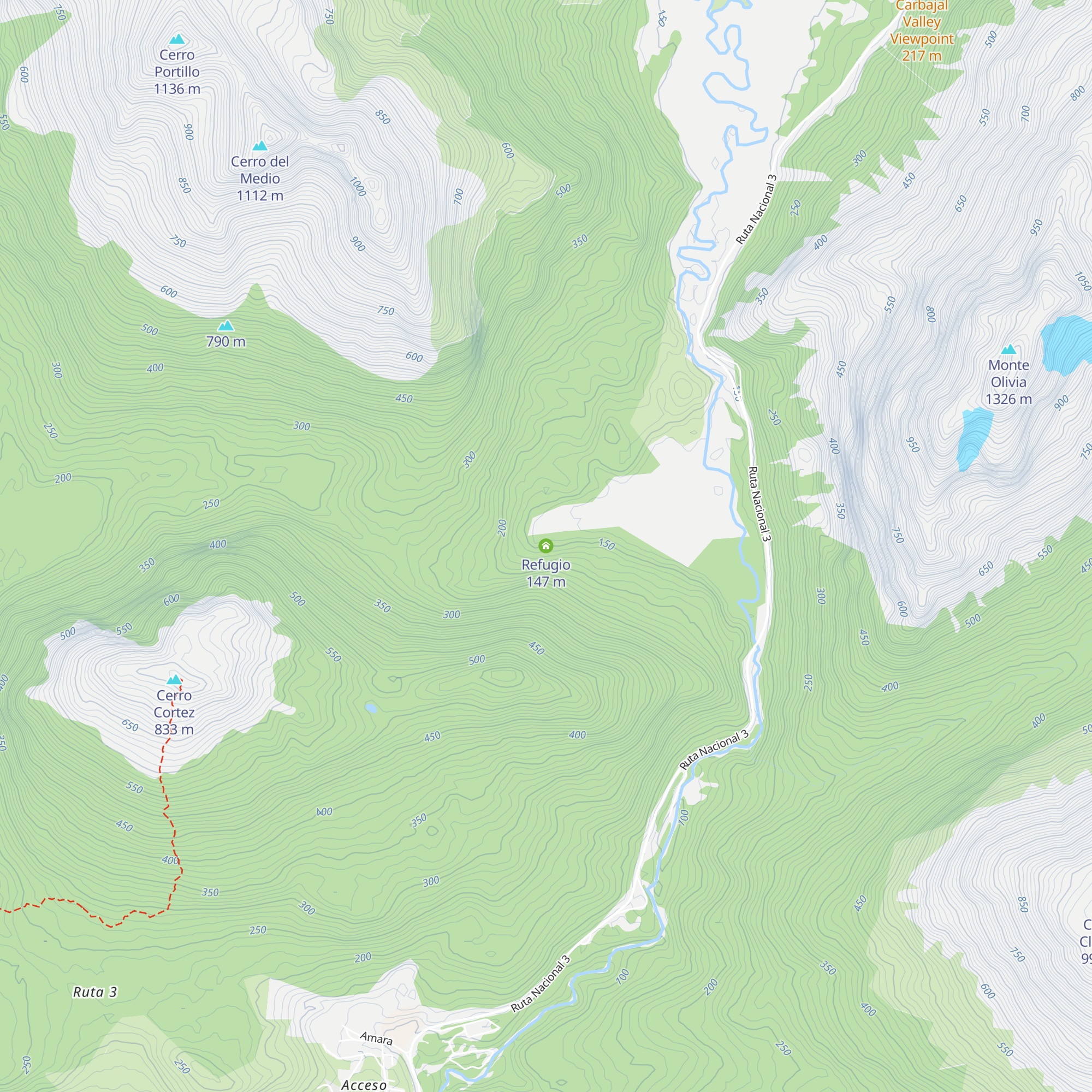 Refugio map