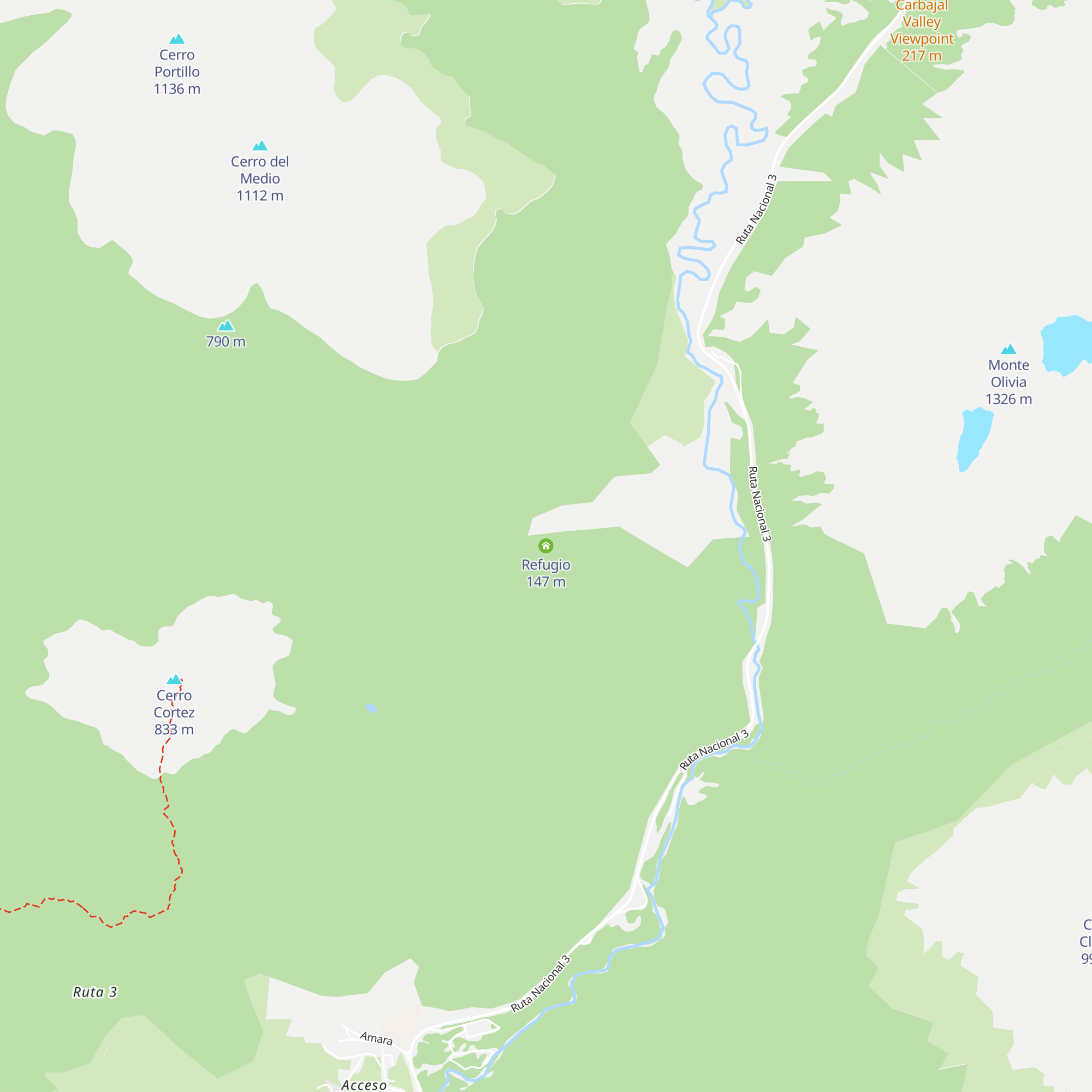 Refugio map