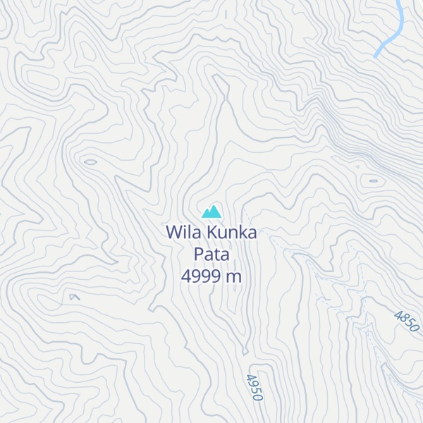 Map of Wila Kunka Pata