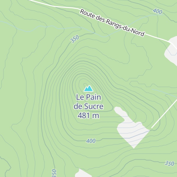 Map of Le Pain de Sucre