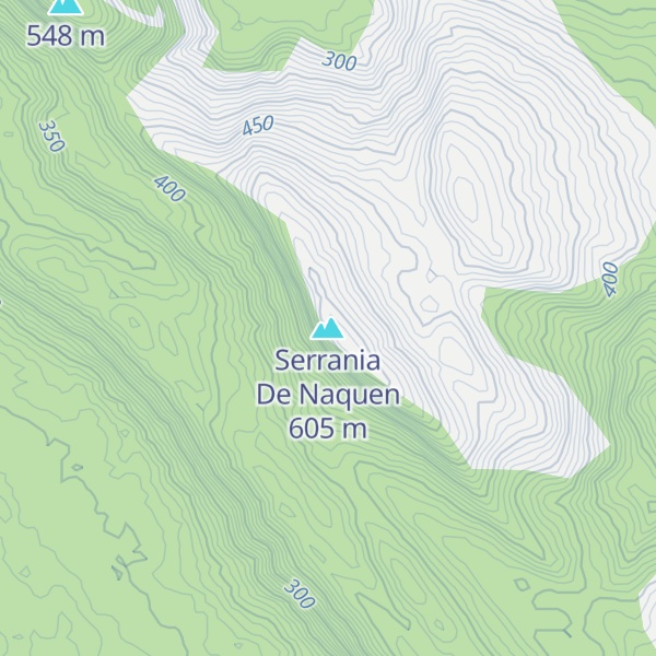 Map of Serrania De Naquen