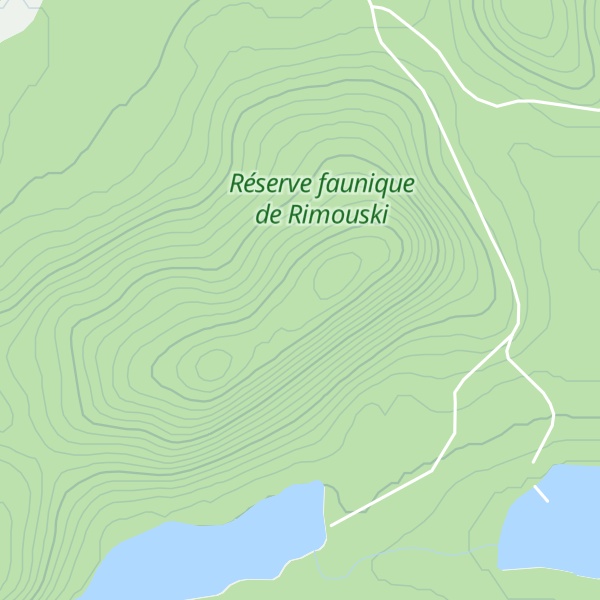 Map of Montagne du Lac Dumont