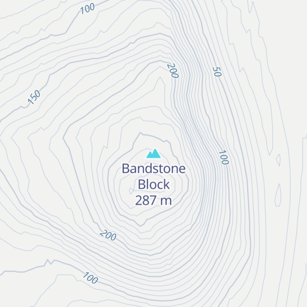 Map of Bandstone Block