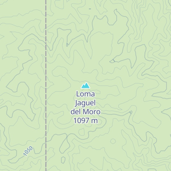 Map of Loma Jaguel del Moro