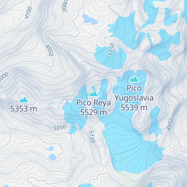 Map of Pico Reya