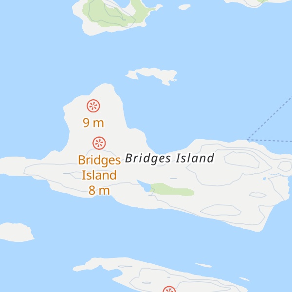 Map of Refugio Náutico