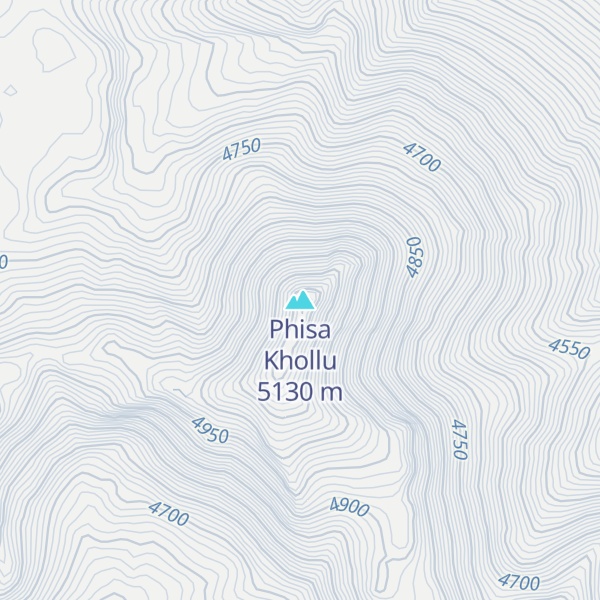 Map of Phisa Khollu
