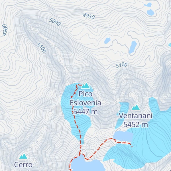 Map of Pico Eslovenia