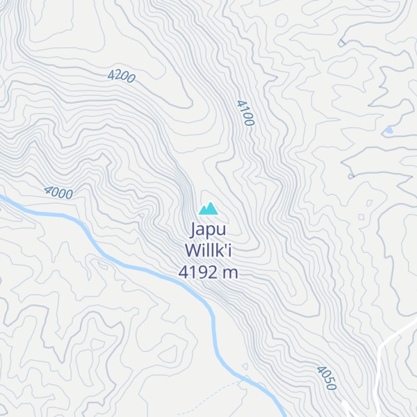 Map of Japu Willk'i