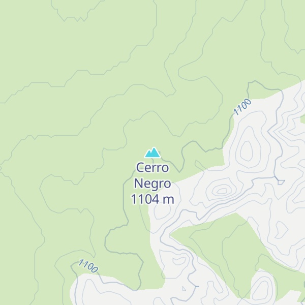 Map of Cerro Negro