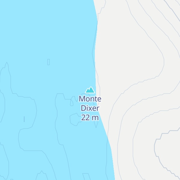 Map of Monte Dixer