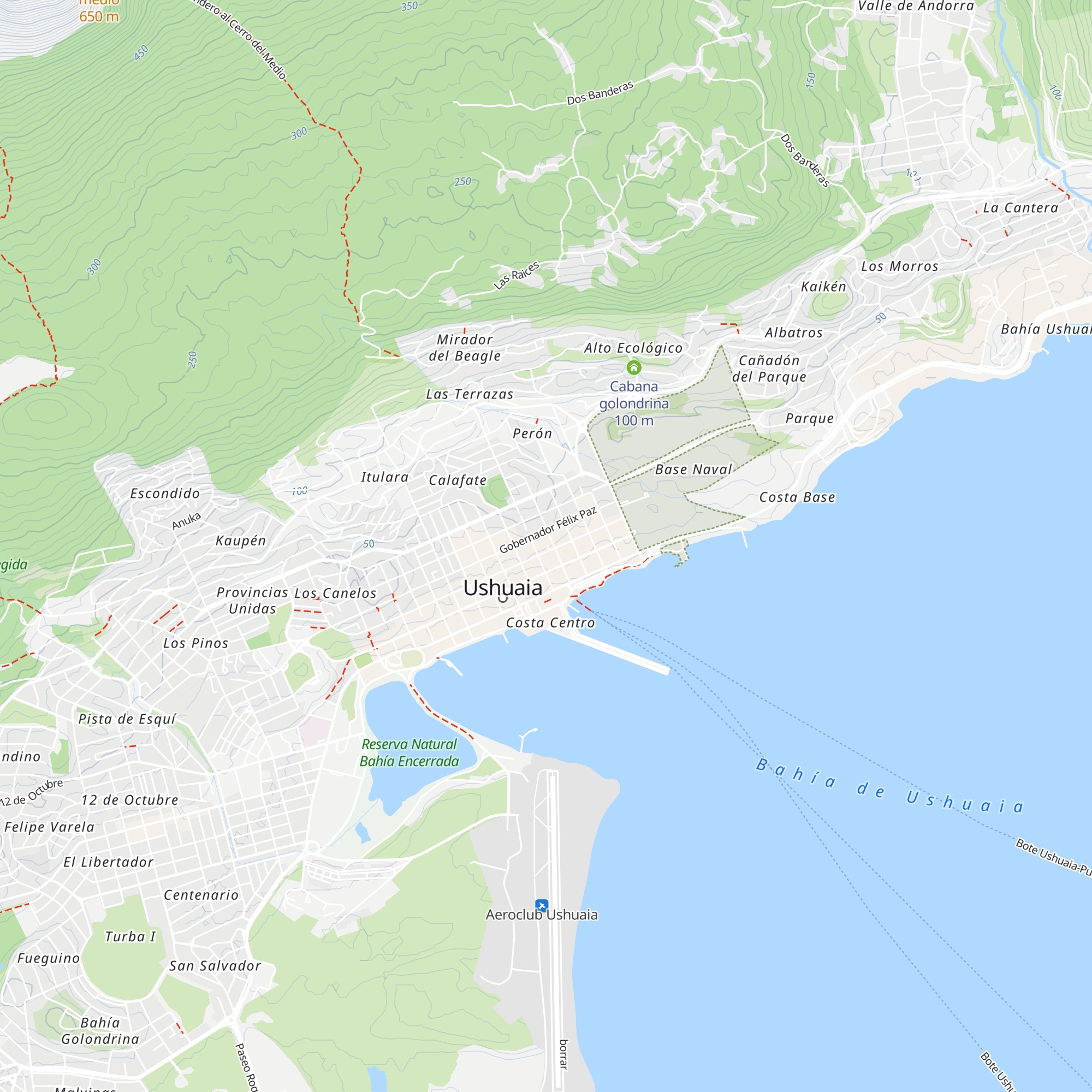 Cabañas Tierra Mística map