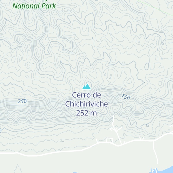 Map of Cerro de Chichiriviche