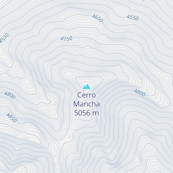 Map of Cerro Mancha