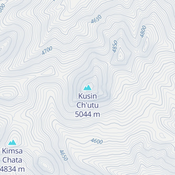 Map of Kusin Ch'utu