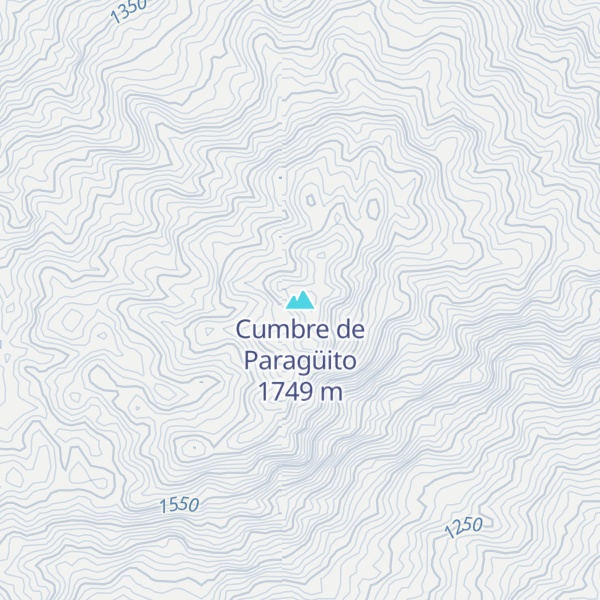 Map of Cumbre de Paragüito