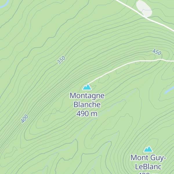 Map of Montagne Blanche