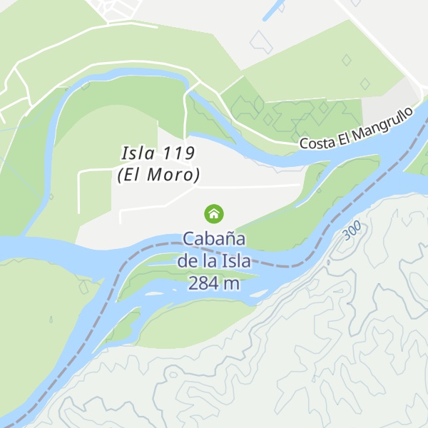 Map of Cabaña de la Isla
