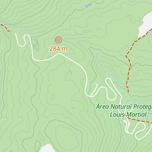 Map of Refugio Jerman