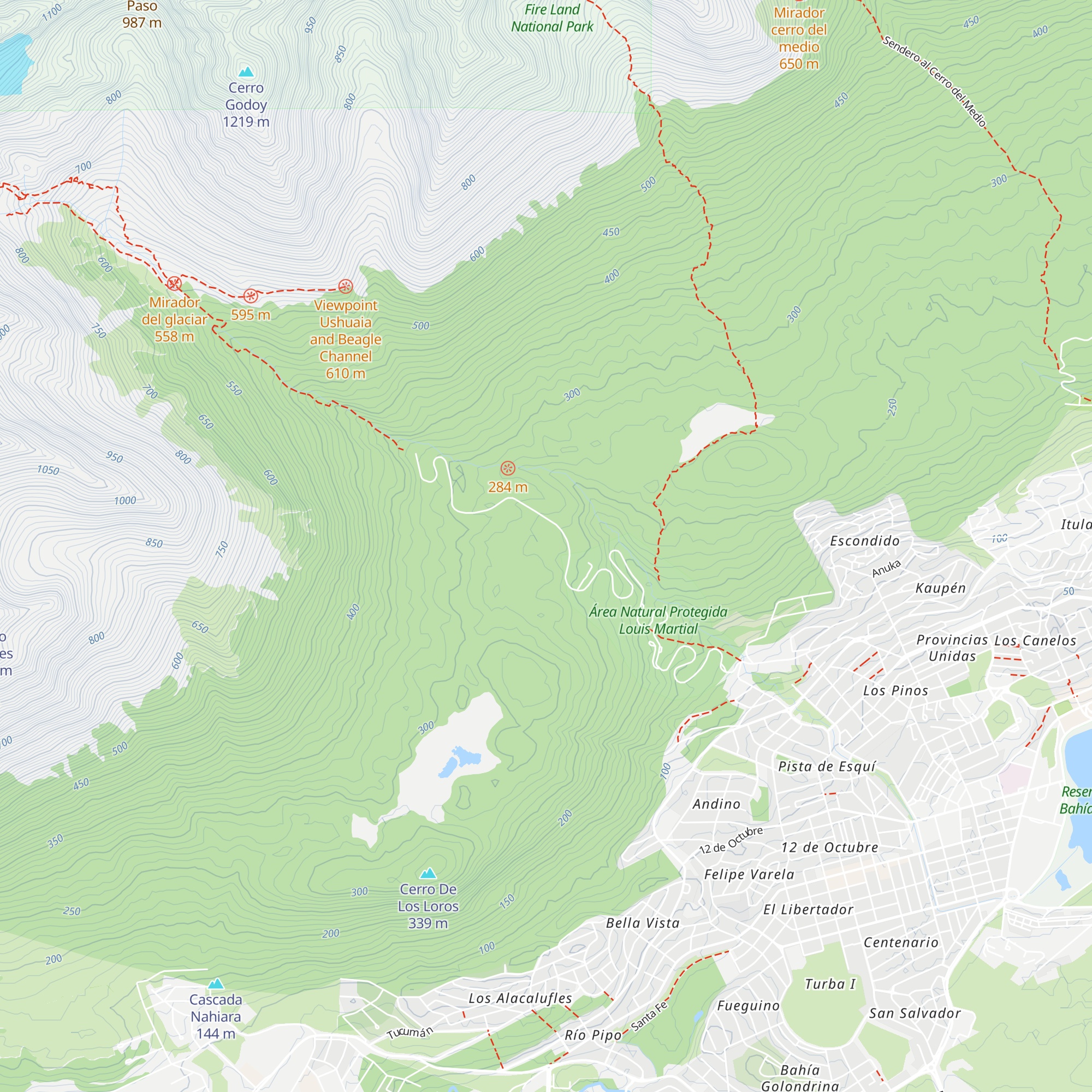 Refugio Jerman map