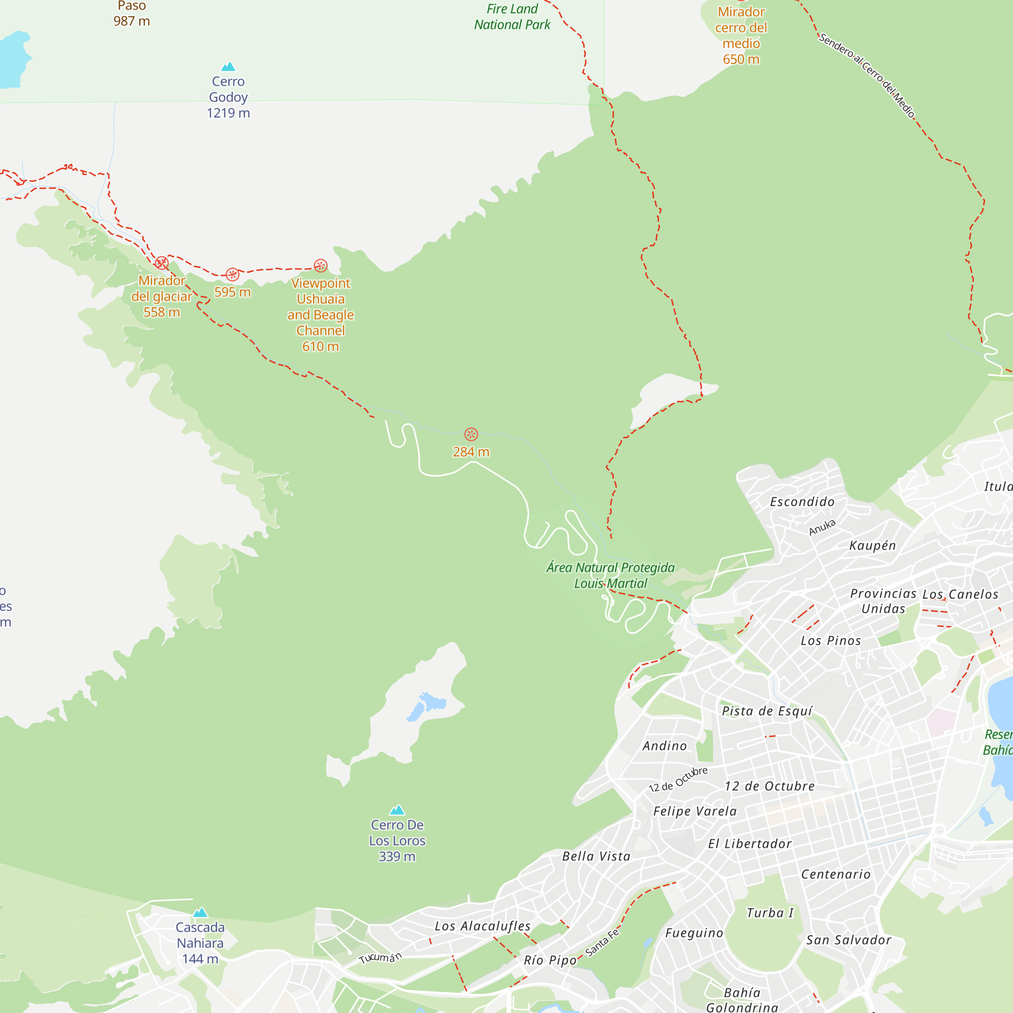 Refugio Jerman map