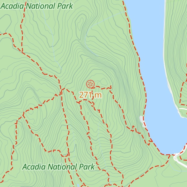 Map of Mansell Mountain