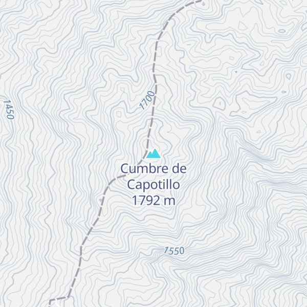Map of Cumbre de Capotillo